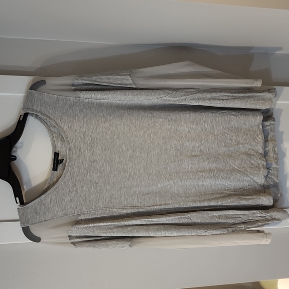 Lane Bryant, Gray, long sleeve Top. 18/20 - Picture 1 of 4